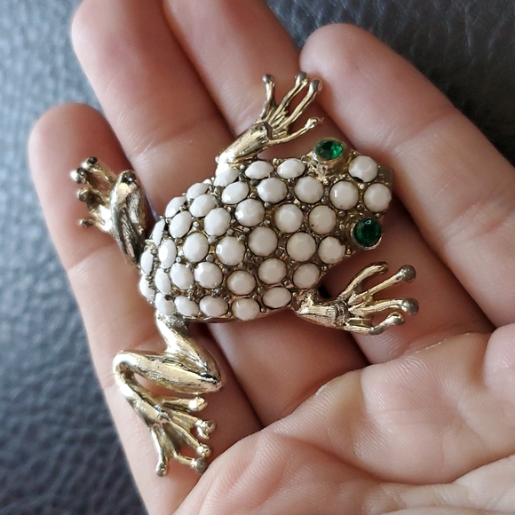 VTG frog brooch - Picture 2 of 7